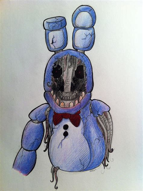 Withered Bonnie By Szpnia Fnaf Drawings Fnaf Coloring Pages Fnaf | Porn ...