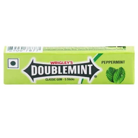 Wrigley's Doublemint Peppermint Classic Gum 13 g - JioMart