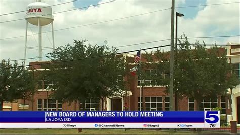 La Joya ISD holding first board meeting under new board of managers