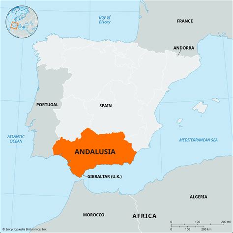 Where Is Andalusia Spain Map - Gisele Ermentrude