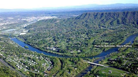 Kingsport from the air | Southern heritage, Natural landmarks, City photo