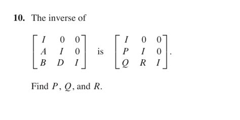 [Linear Algebra] Inverse of a lower triangular matrix : r/HomeworkHelp