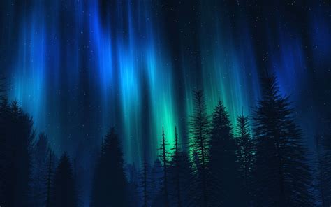 Blue Aurora Wallpapers - Top Free Blue Aurora Backgrounds - WallpaperAccess