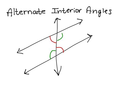 Alternate Interior Angles Examples Geometry - Jessica Dovale