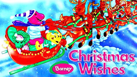 Barney CHRISTMAS WISHES Children Books ( kids book read aloud ) - YouTube