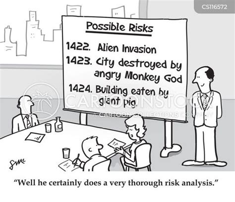 Risk Assessments Cartoons and Comics - funny pictures from CartoonStock