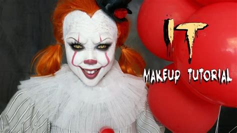 Halloween Makeup Tutorial IT 'PENNYWISE' Costume Halloween, Halloween ...