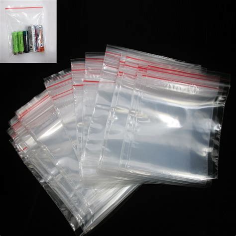 500 3" X 4" Reclosable Bags Clear Poly Bag Small Baggies Heavyduty 2Mil ...