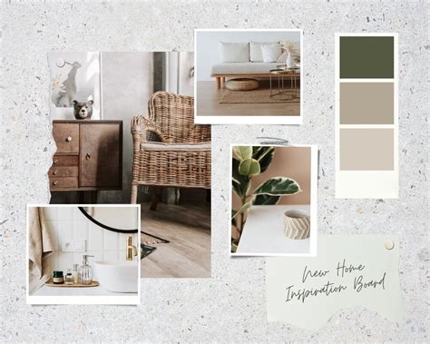 Interior Design Service, (bespoke Mood Board + color palette) Digital ...