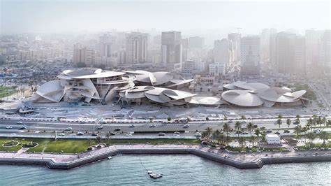 This museum in Qatar is designed by Pritzker Prize winner, Jean Nouvel