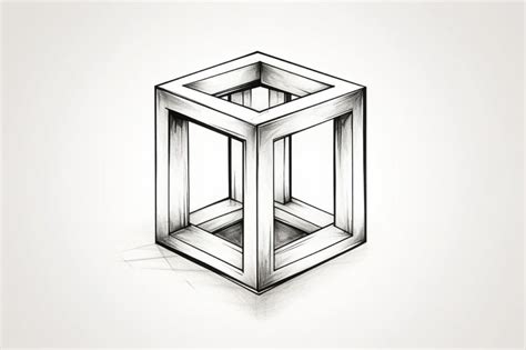 How to Draw a 3D Square - Yonderoo