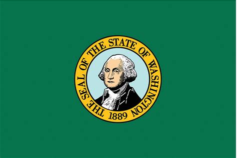 NYLGLO Washington State Flag, 3 ftH x 5 ftW, Outdoor - 2NEP2|145760 ...