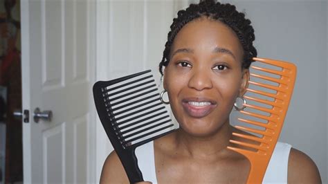 The BEST and worst detangling tools for 4c hair - YouTube