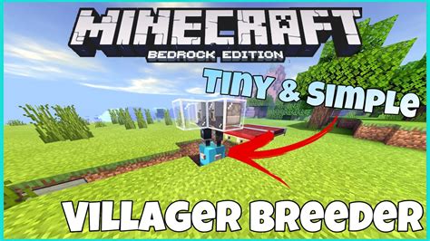 How To Make A Villager Breeder Bedrock