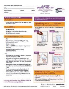 Wolf-Suprep Bowel Prep Kit with No Show fee | Medical Clinic of Houston