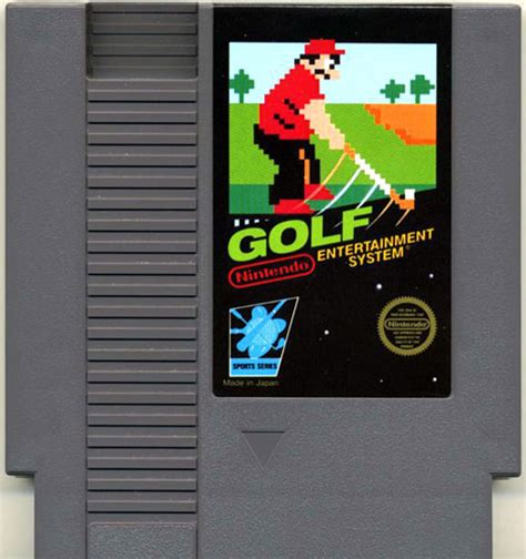 Golf Nintendo NES Original Game For Sale | DKOldies