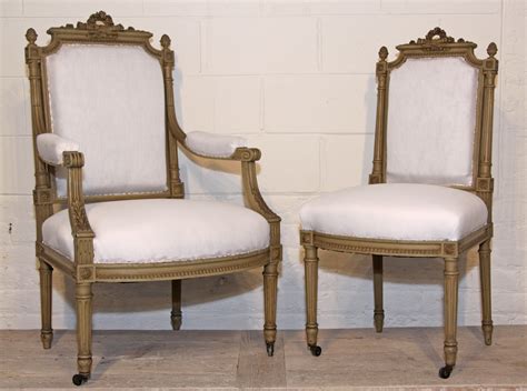 19th Century Antique French Dining Chairs - Set of 6