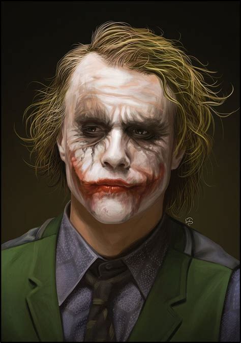 Heath Ledger's Joker by TovMauzer on deviantART | Heath ledger joker ...