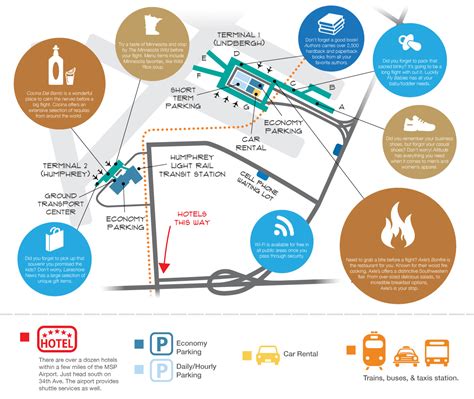 Msp Airport Parking Map