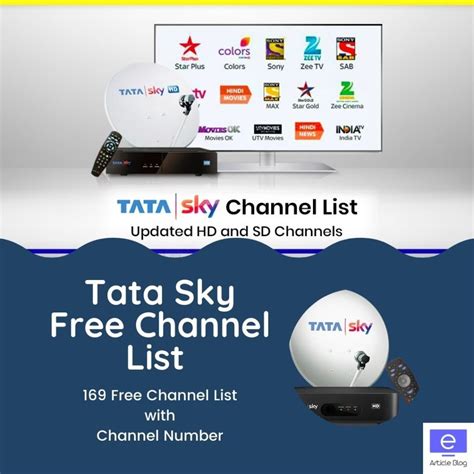 Tata Sky Free Channel List To Watch Free TV Channels