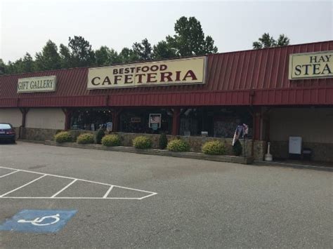 Salad bar and fried chicken combo - Bestfood Cafeteria, Siler City ...