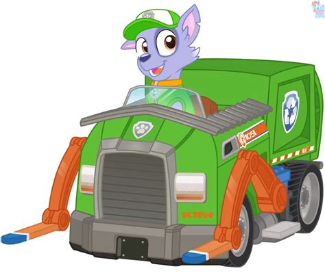 PAW Patrol - Rocky's Recycle Truck by RainbowEeveeDE on Newgrounds ...