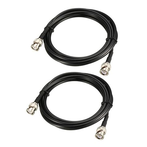 RG58 Coaxial Cable with BNC Male to BNC Male Connectors 50 Ohm 6-ft ...