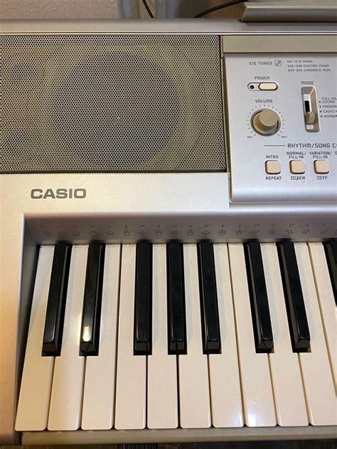 Keyboard stand and Casio keyboard, Hobbies & Toys, Music & Media ...