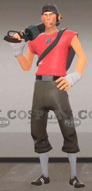 Custom Scout Cosplay Costume from Team Fortress 2 - CosplayFU.com