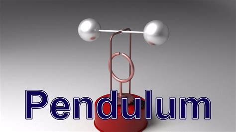 Pendulum 3d Animation - YouTube