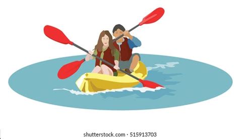 Kayak Cartoon Photos, Images and Pictures