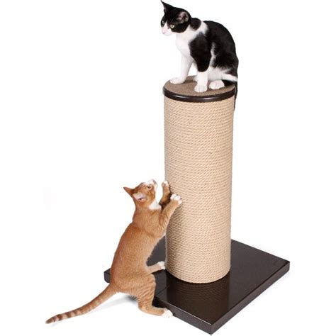 Tall Cat Scratching Post: Jute Scratcher for Large Cats