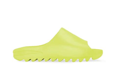 adidas Yeezy Slide Glow Green GX6138 Release Date - SBD