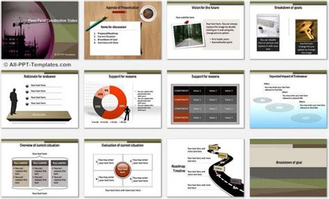 PowerPoint Construction Project Template