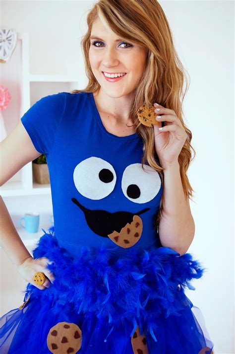 {Halloween}: Cute Homemade Cookie Monster Costume | Diy halloween ...