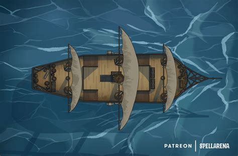 Sailing Ship | Spellarena on Patreon | Best rpg, Sailing, Sailing ships