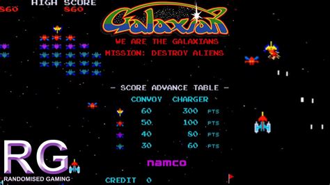 Galaxian - Arcade Version Gameplay - YouTube