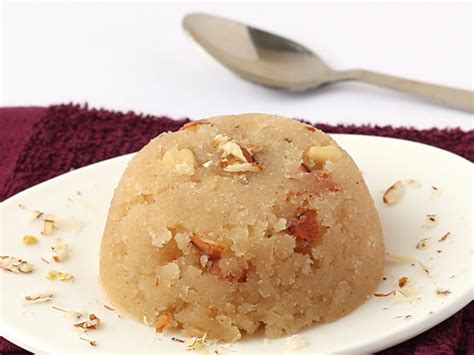 Suji ka Halwa Recipe - How to Make Rava Sheera - Sooji Halwa Without Milk