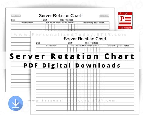 Printable Server Rotation Chart Fillable and Print and Write PDF Files ...