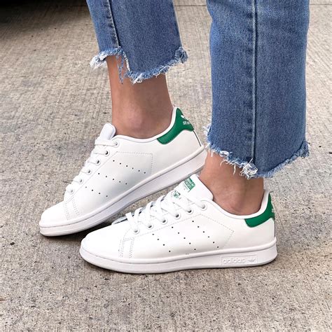 Adidas Stan Smith White Green | Streetstyle