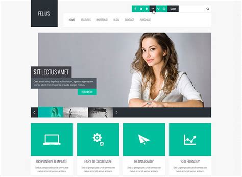 50 Best Business Website Templates 2019 – Bashooka