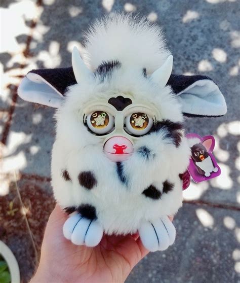 Custom cow furby Ferby, Furby Boom, Custom Toys, Toy Figures, Stuffies ...