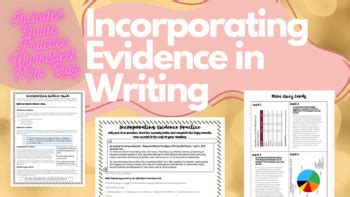 Incorporating Evidence in Writing - High School Writing Help - Thesis ...