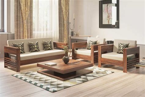 Wooden Sofa in Bangladesh; Durable Strong 4 Types Oak Pine Maple MDF ...