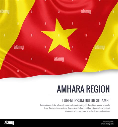 3d flag of the amhara region hi-res stock photography and images - Alamy