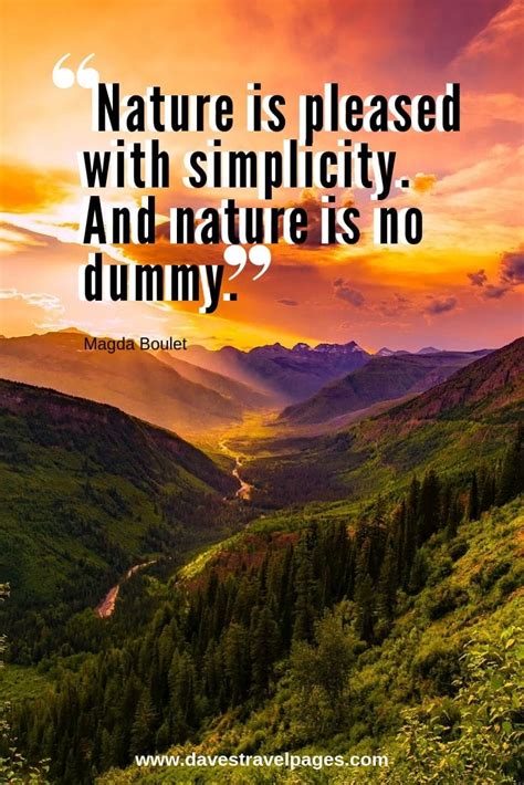 Best Nature Quotes - Inspirational sayings and quotes about nature