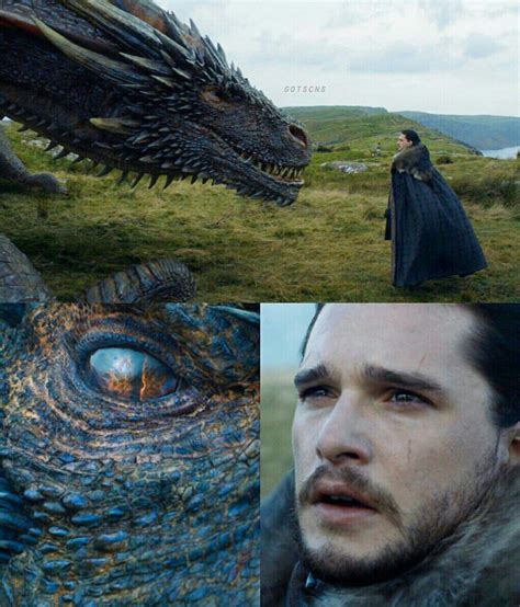 Jon Snow and Drogon. Game of thrones season 7, Kit Harington | Drogon ...