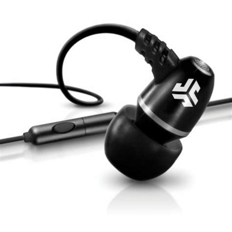 JLab Audio Metal Earbuds - Black, 1 ct - City Market