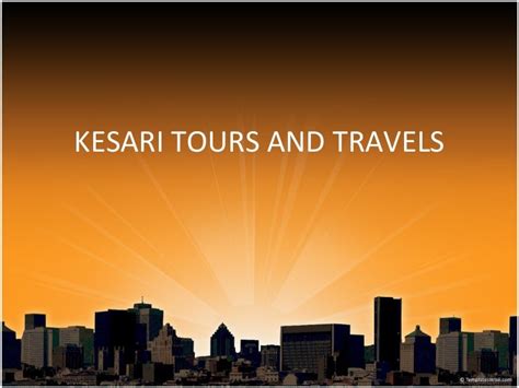 Kesari tours and travels in Mumbai