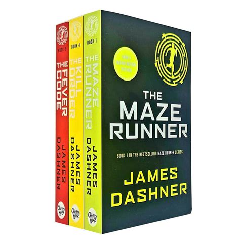 Maze Runner Series James Dashner 3 Books Collection Set | The Book Bundle